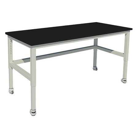 INSTOCK GRHD-4824-HCAP ADJUSTABLE TABLE 2000 LB CAP. 48 W 24 D