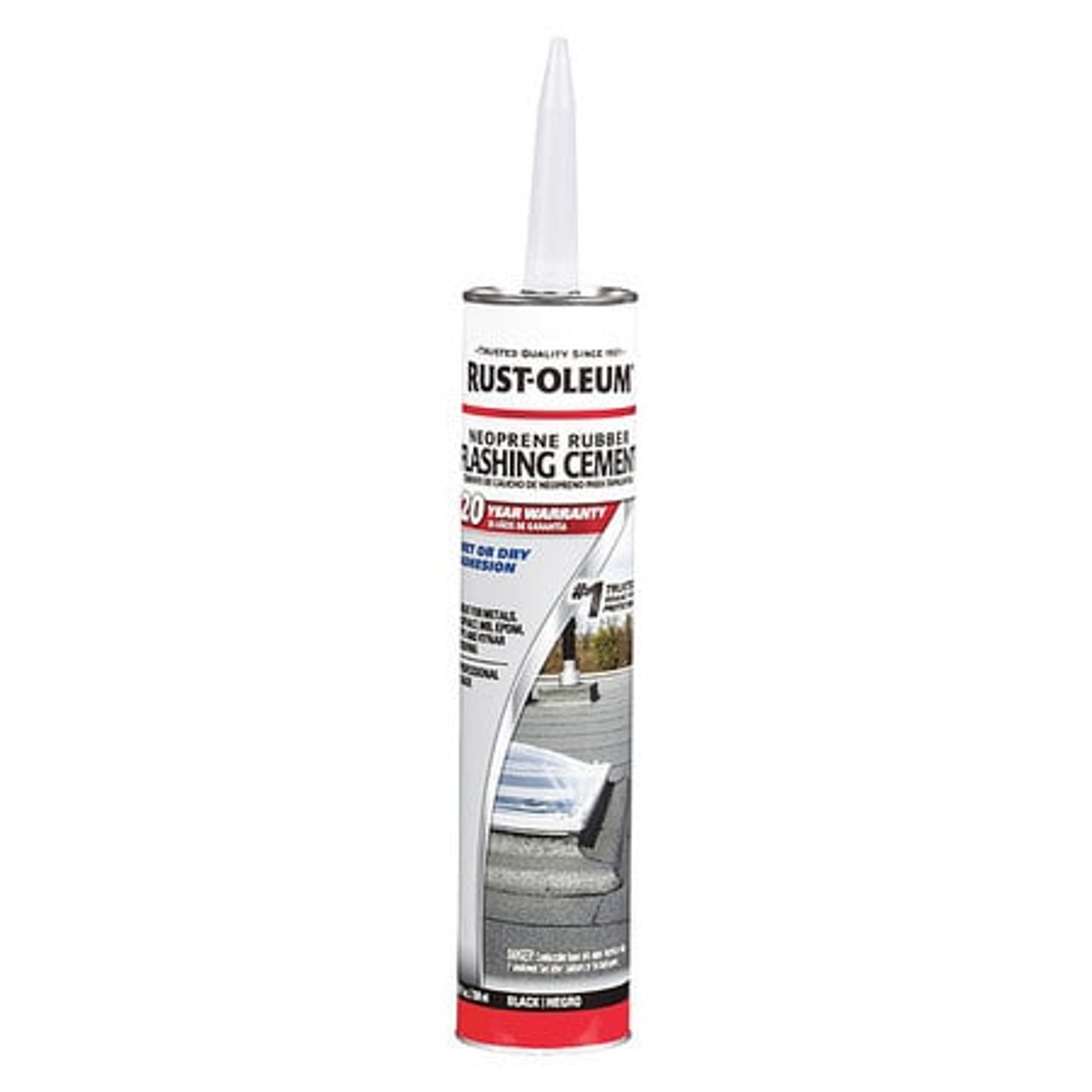 RUST-OLEUM 301823 CEMENT FLASHING RUB NEO 10.1OZ RUST-OLEUM 301823 CEMENT FLASHING RUB NEO 10.1OZ