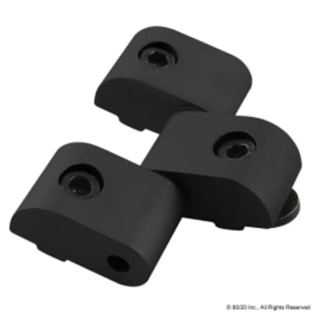 80/20 INC 2066-BLACK BLACK 10 S HEAVY DUTY HINGE