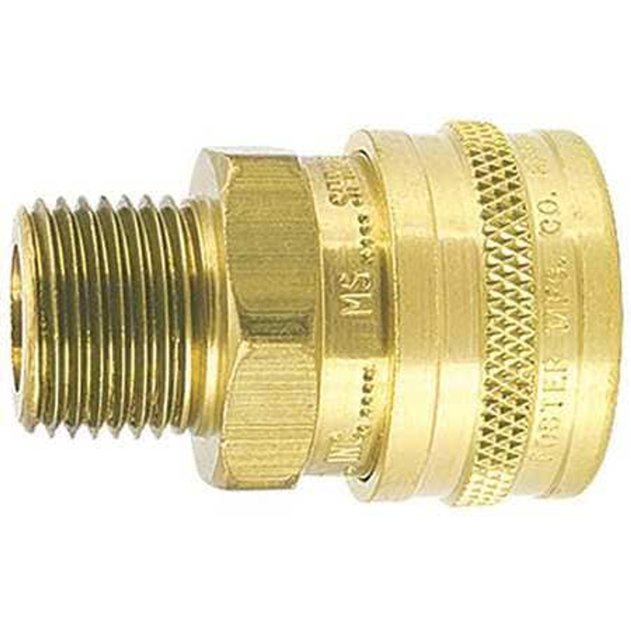 FOSTER 25MS STRAIGHT-THRU BRASS SOCKET 1/4 MPT