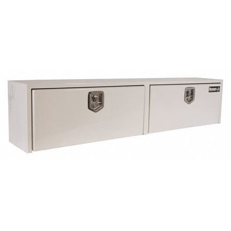 BUYERS PRODUCTS 1702840 WHITE STEEL TOPSIDER TRUCK BOX, 16X13X72