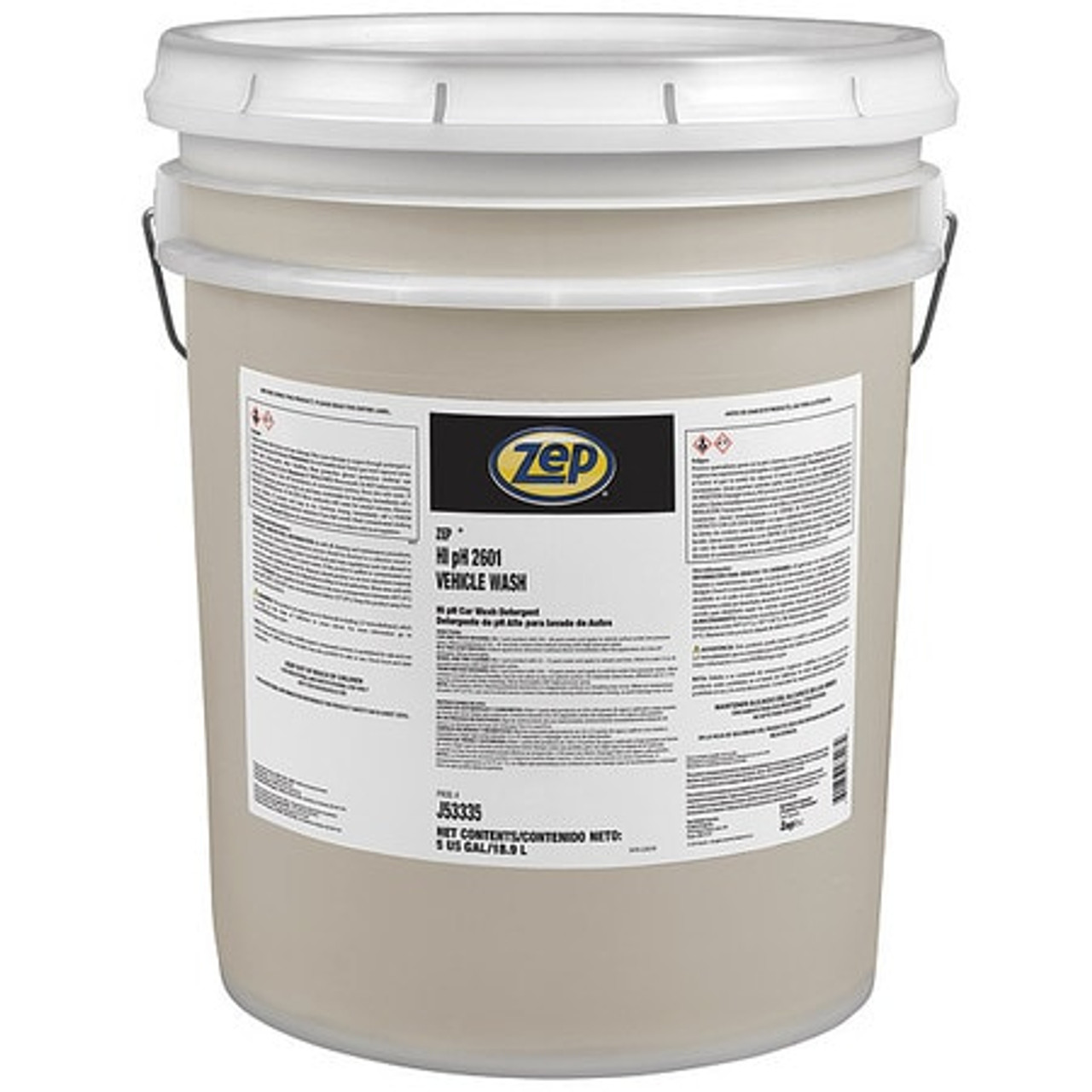 ZEP COMMERCIAL PRODUCTS J53335 VEHICLE WASH BUCKET AMBER 5 GAL. LIQUID ZEP COMMERCIAL PRODUCTS J53335 VEHICLE WASH BUCKET AMBER 5 GAL. LIQUID