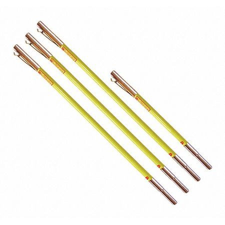 JAMESON FG-6/3 EXTENSION POLE KIT HOLLOW 21 FT TOTAL