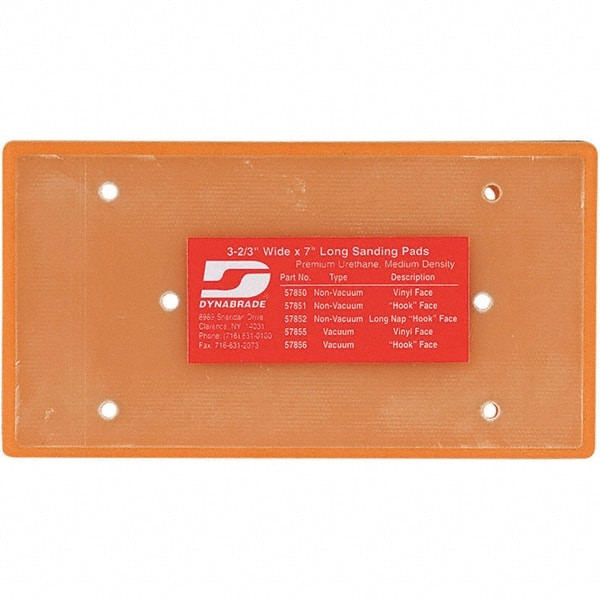 DYNABRADE 57851 DYNABUG,DISC PAD,3-2/3"X 7"
