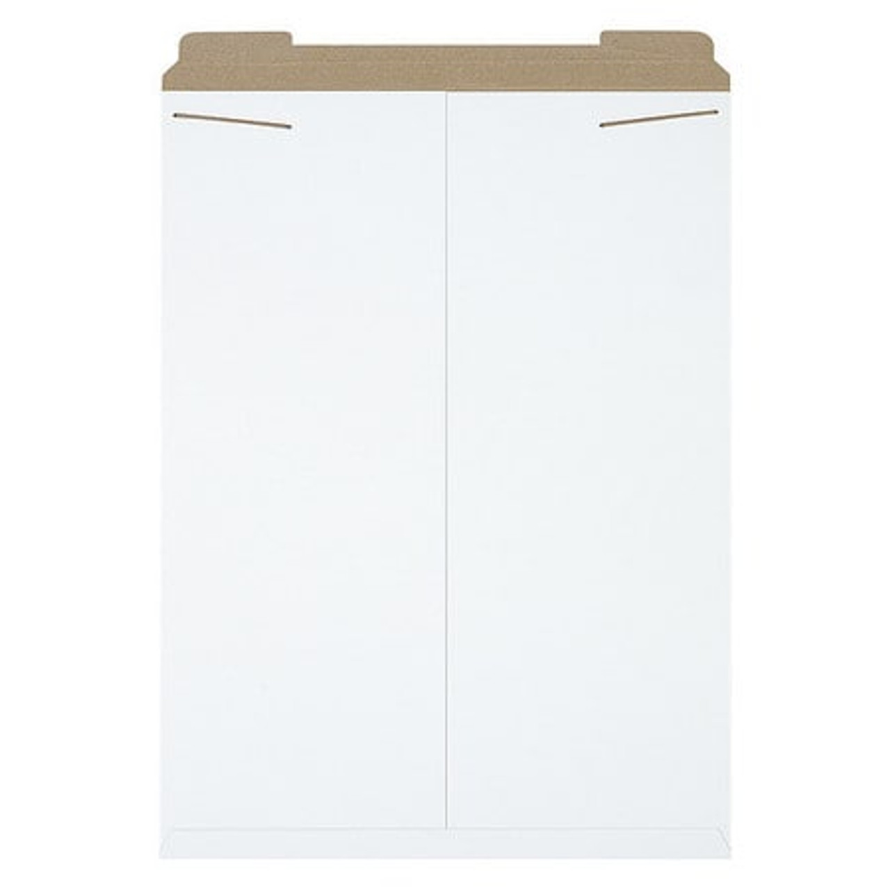 STAYFLATS RM12SFW MAILER ENVELOPES CHIPBOARD WHITE PK50