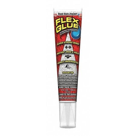 FLEX SEAL GFSTANR06 FLEX GLUE 6 OZ. WHITE MULTI-PURPOSE ADHE