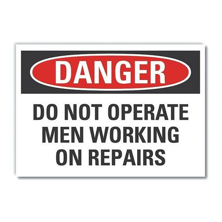 LYLE LCU4-0556-ND_7X5 DECAL DANGER DO NOT OPERATE 7 X5 
