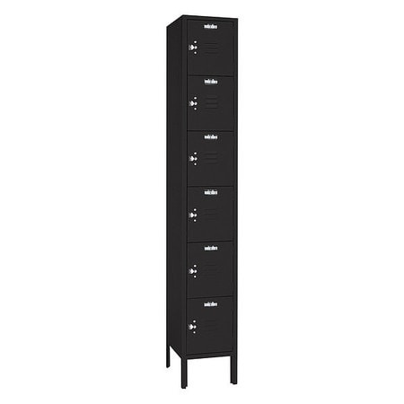 LYON KKC5362 WARDROBE LOCKER 78 H 12 W 6 OPENINGS
