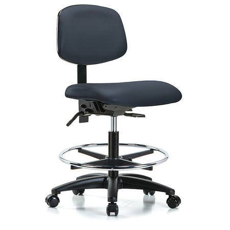 INSTOCK GRVMBCH-RG-CF-RC-8582 CLEANROOM TASK CHAIR 300 LB CAP. VINYL