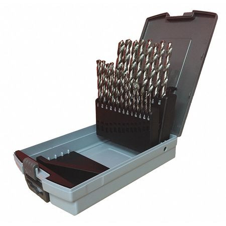 RUKO 214850RO DRILL BIT KIT HIGH SPEED STEEL 21PCS.