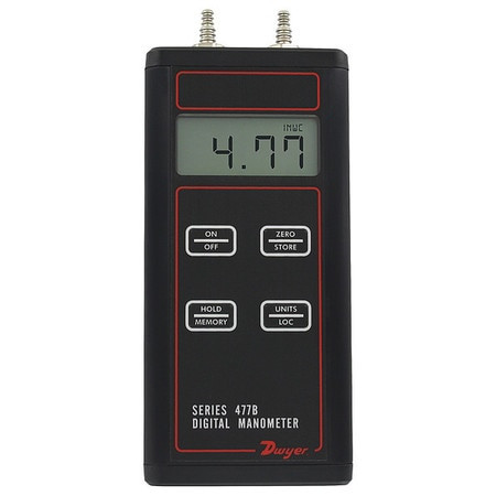 DWYER INSTRUMENTS 477B-1 HANDHELD DIGITAL MANOMETER
