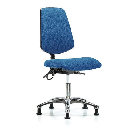 BLUE RIDGE ERGONOMICS BR-ESD-FDHCH-MB-CR-T1-A0-EG-ESDBLU ERGONOMIC CHAIR FABRIC BLUE