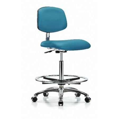 BLUE RIDGE ERGONOMICS BR-ESD-PMBCH-CR-T1-A0-NF-EC ERGONOMIC CHAIR UPHOLSTERED VINYL BLACK