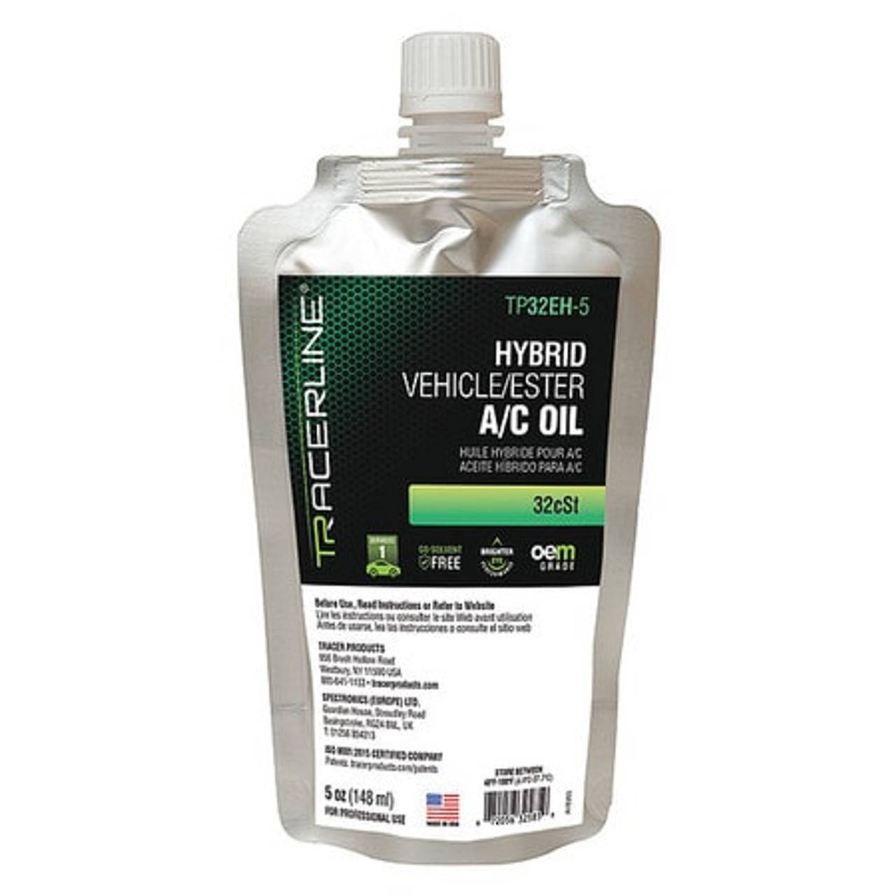 TRACERLINE TP32EH-5 UV LEAK DETECTION DYE 5 OZ SIZE