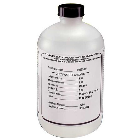 CONTROL COMPANY 4173 TRACEABLE CONDUCTIVITY STANDARD CRM