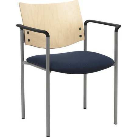 KFI 1311SL-SP22-2310 SIDE/GUEST CHAIR W/ARMS WOOD BACK