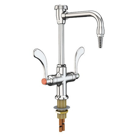 INSTOCK GRL412-8VB-BH GOOSENECK LABORATORY FAUCET BRASS BODY