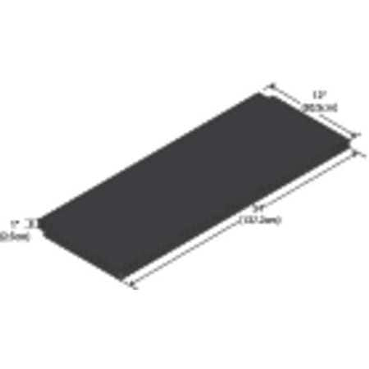 INSTOCK GRPSN1254 NOTCHED SHELF PHENOLIC 54 W 13-1/2 D