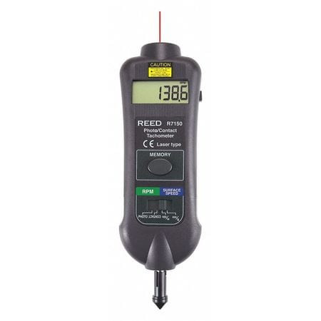 REED INSTRUMENTS R7150 TACHOMETERS; TYPE: CONTACT/NON-CONTACT ;