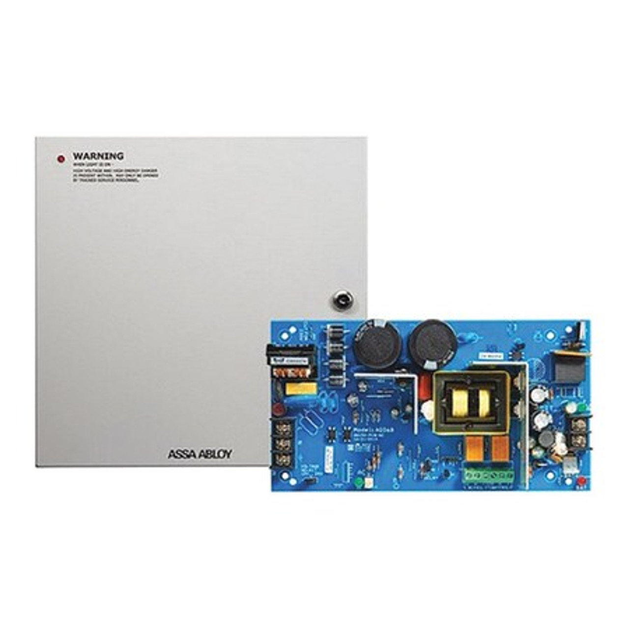SECURITRON AQD6-16F2 POWER SUPPLY STEEL 14 L 14 W 4.75 H