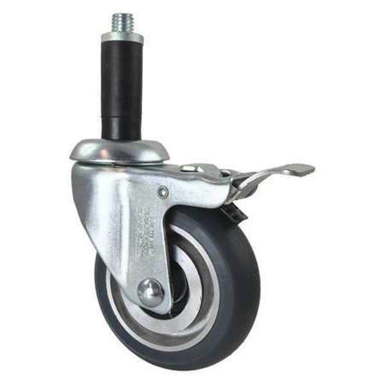CC APEX CDP-Z-94 SWIVEL STEM CASTER TOTAL LOCK GRAY 4 