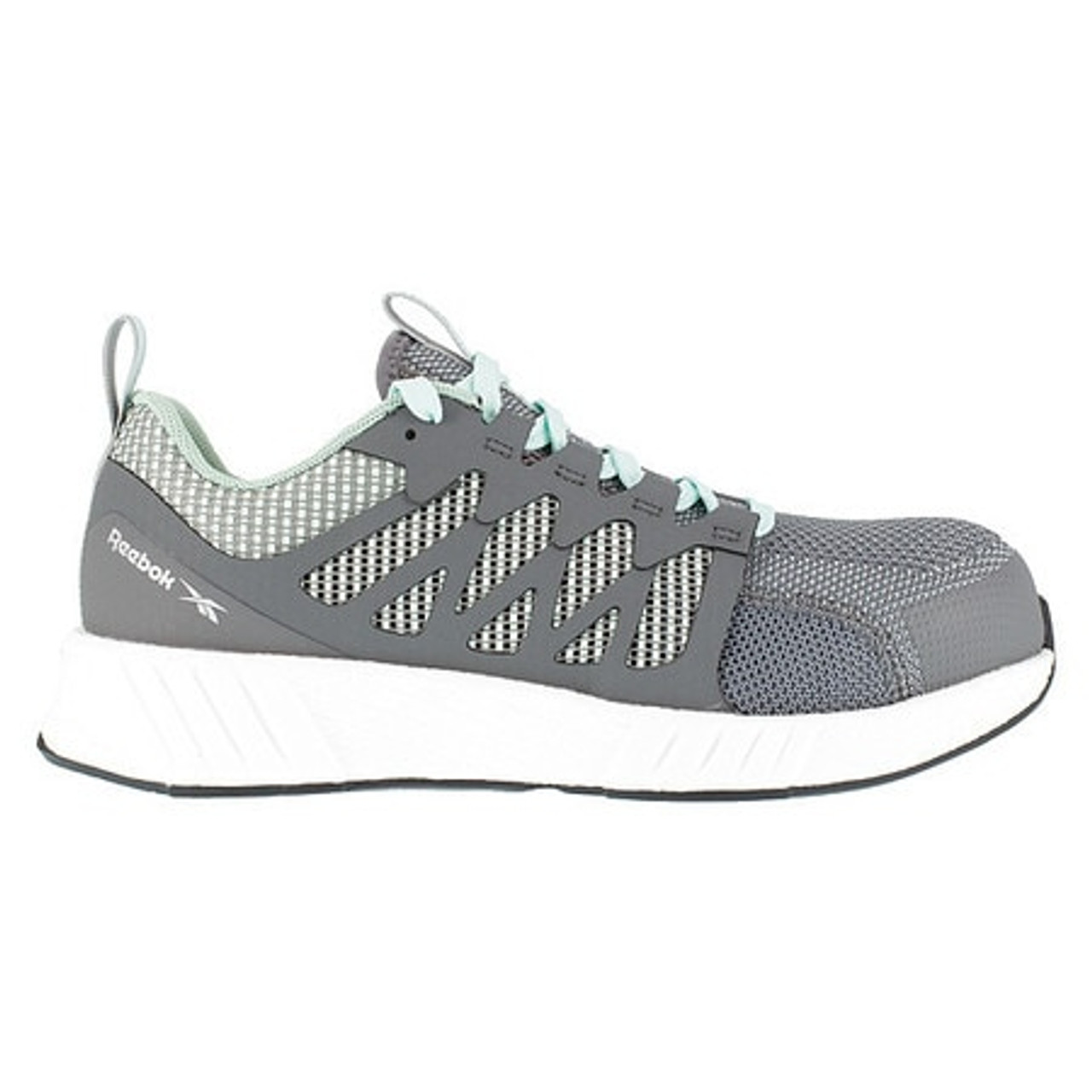 REEBOK RB316-8W ATHLETIC WORK SHOES 8 W GRAY PR