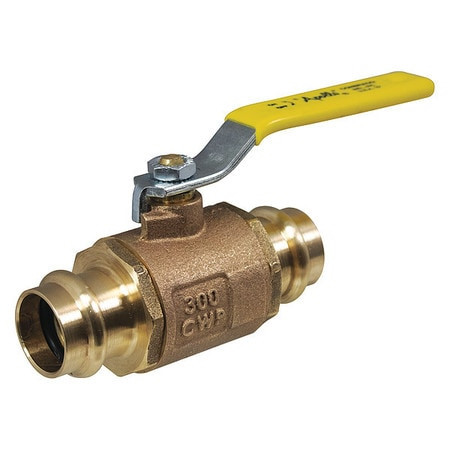 APOLLO 77W10601A BALL VALVE BRASS BODY INLINE 1-1/4 PIPE