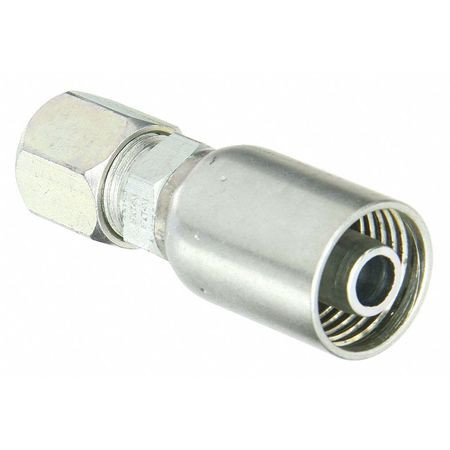 KURT MT-08-08 CRIMP FITTING STRAIGHT 1/2 ID