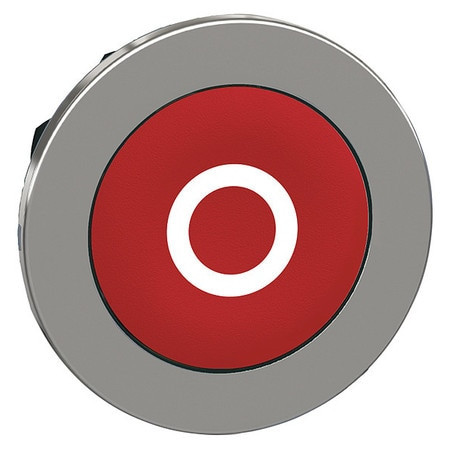 SCHNEIDER ELECTRIC ZB4FA432 PUSHBUTTON HEAD RED WHITE 30MM