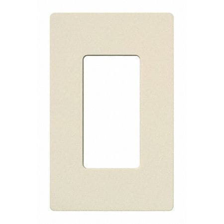 LUTRON CW-1-LA WALLPLATE 1-GANG DECORA LIGHT IVORY