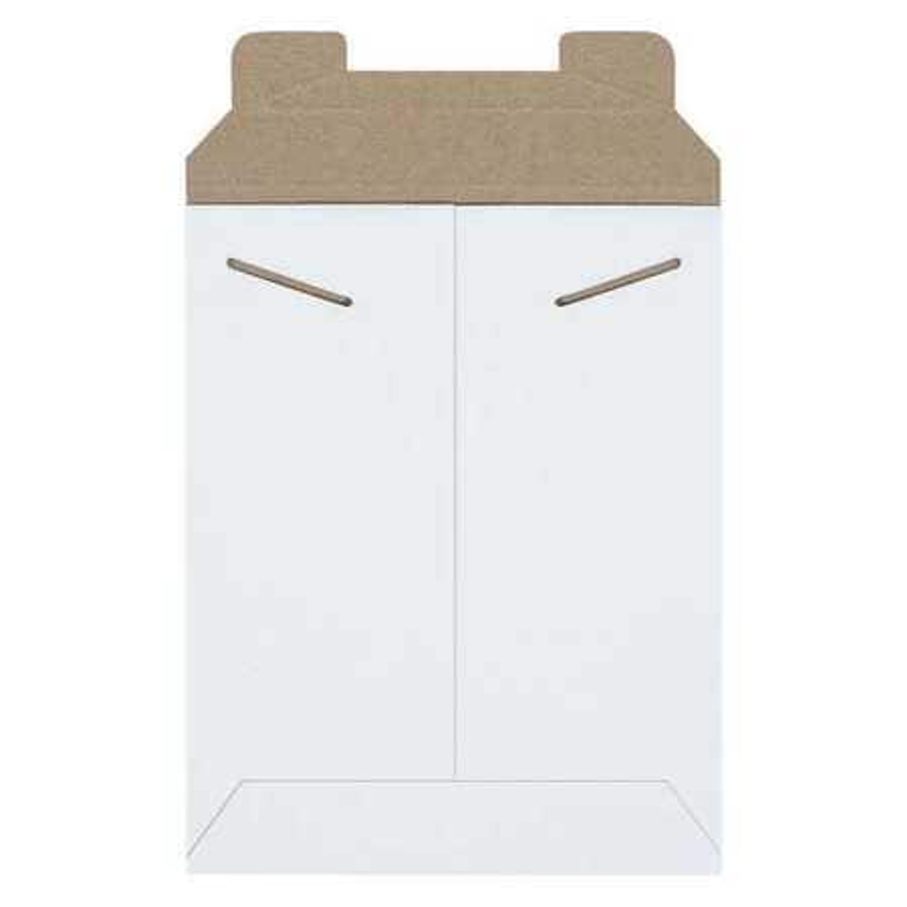STAYFLATS RM10W MAILER ENVELOPES CHIPBOARD WHITE PK100