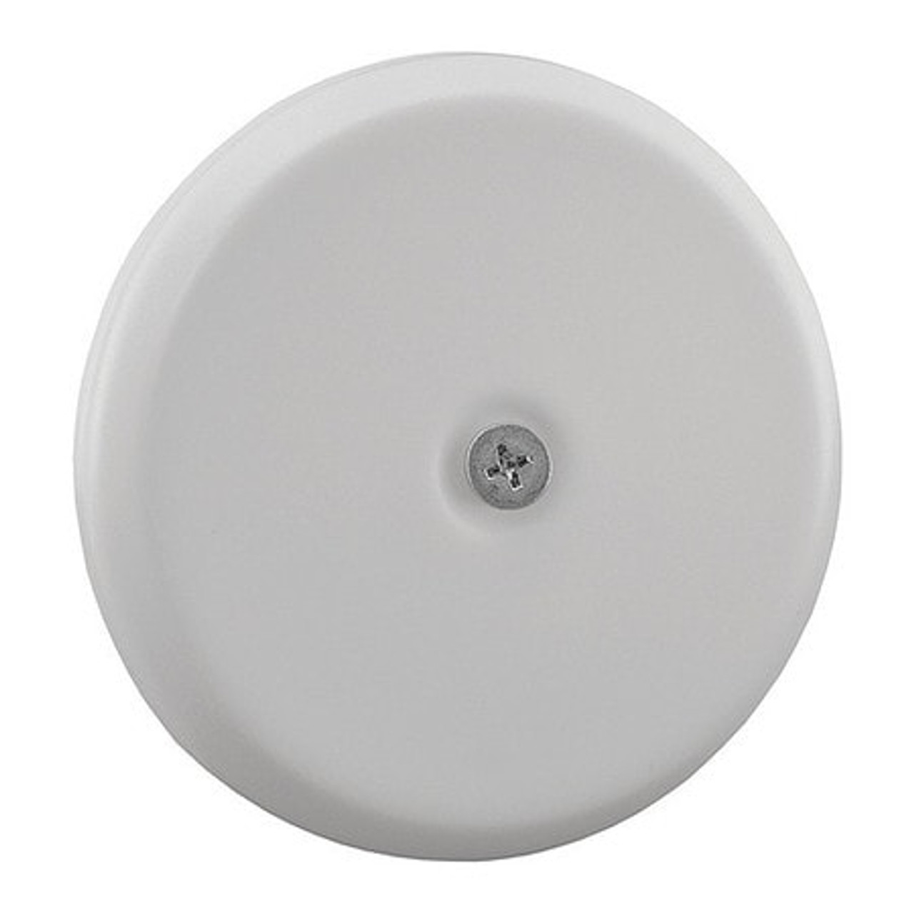 JONES STEPHENS C95004 CLEANOUT COVER PLATE WHITE FLAT 4-1/4 