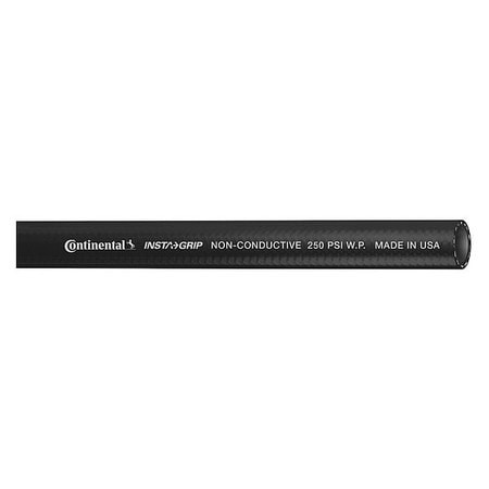 CONTINENTAL COMMERCIAL PRODUCTS IGBK05025-15-G AIR HOSE 1/2 ID X 15 FT. BLACK
