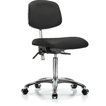 BLUE RIDGE ERGONOMICS BR-NCR-VMBCH-CR-T0-A0-NF-CC-8546 ERGONOMIC CHAIR UPHOLSTERED VINYL BLUE