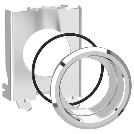 SCHNEIDER ELECTRIC ZB4BZ022 FLUSH MOUNTING KIT CHROMIUM PLATED 30MM