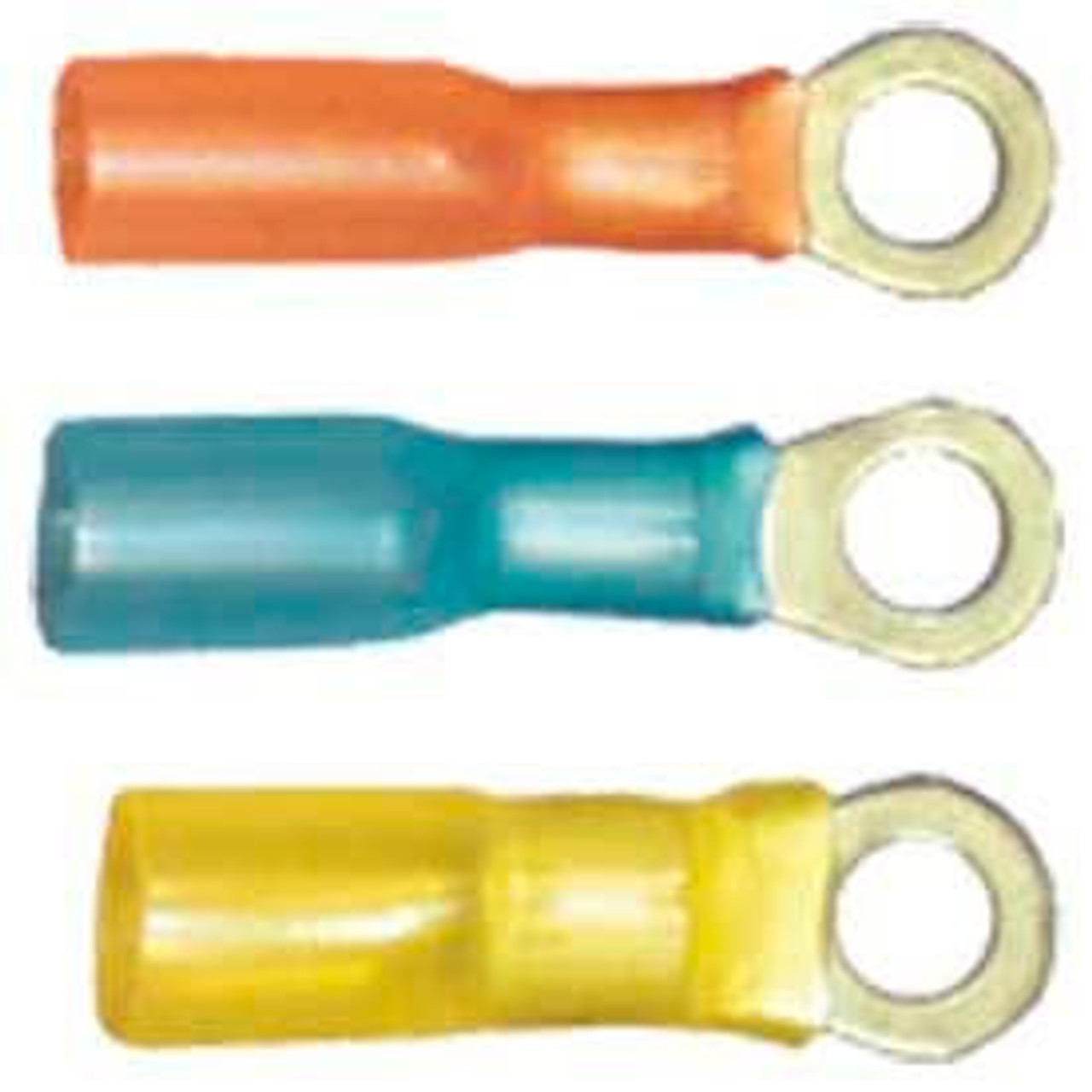 QUICK CABLE 164107-025 HEAT SHRINK RING 22-18 GA. 3/8 PK25
