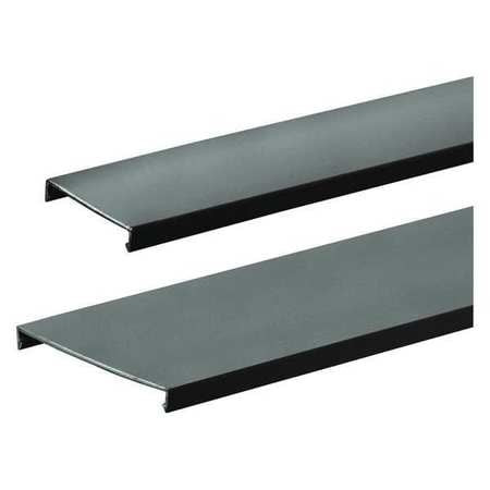 PANDUIT CORPORATION C4BL6 DUCT COVER,4" WX,PK6,PVC,BL