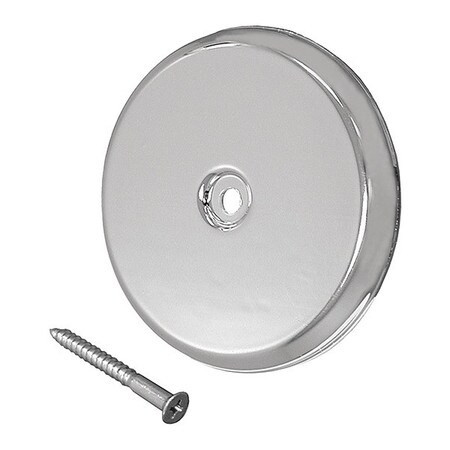 JONES STEPHENS C94005 CLEANOUT COVER PLATE CHROME FLAT 5-1/4 