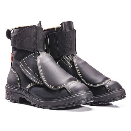 ROYER 12002XP-10 8 WORK BOOT 10 R BLACK ALUMINUM PR
