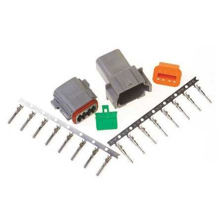 TECHFLEX DT08GY DEUTSCH CONNECTOR KIT 8 PIN