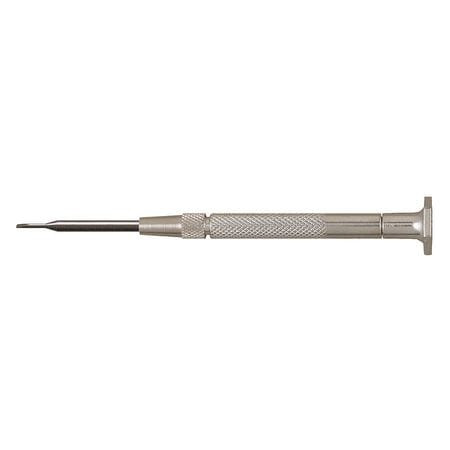 MOODY TOOL 51-1527 SLOTTED STEEL HANDLE SCREWDRIVER .100 