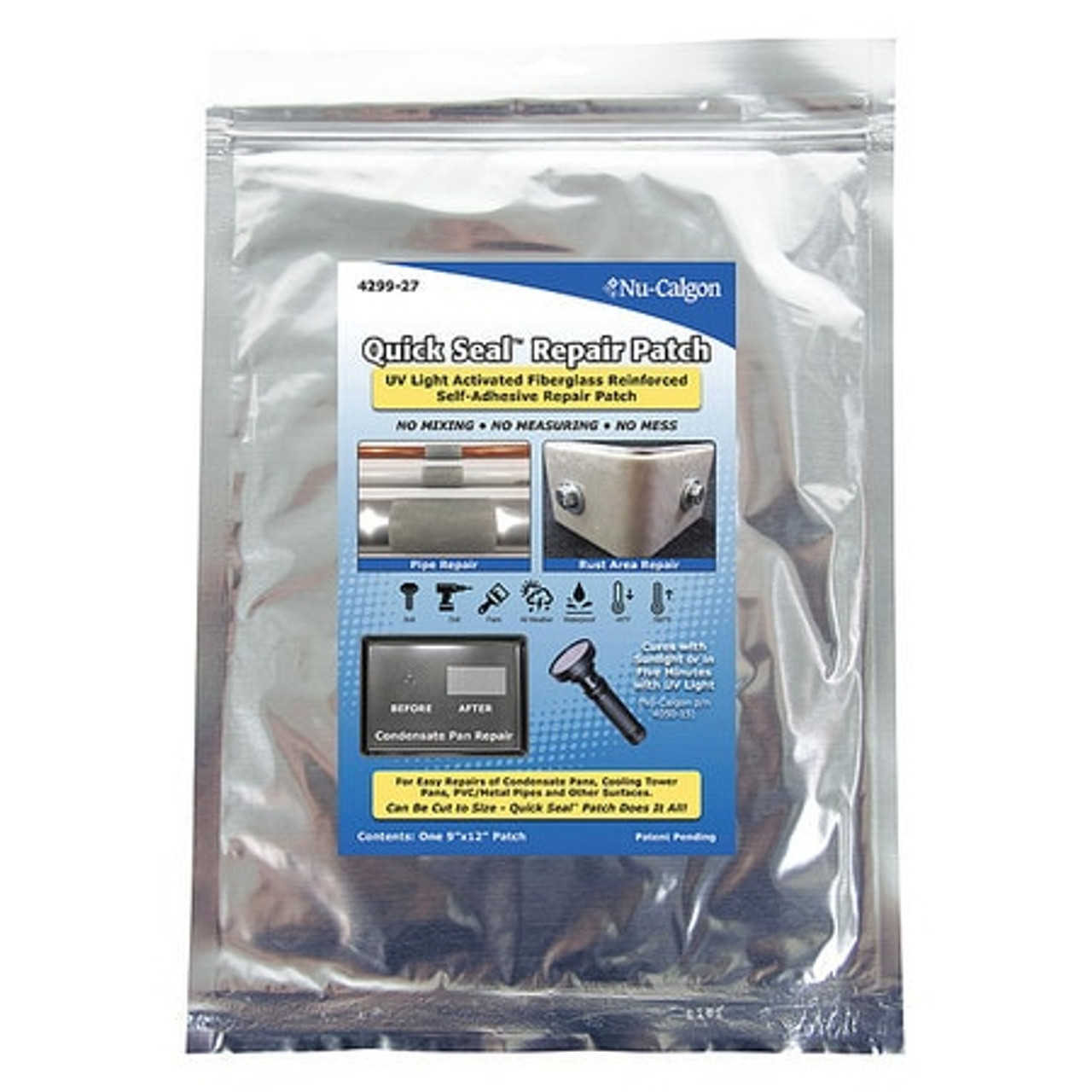 NU-CALGON 4299-27 HVAC INSTANT PATCH REPAIR 12 L X 9 W