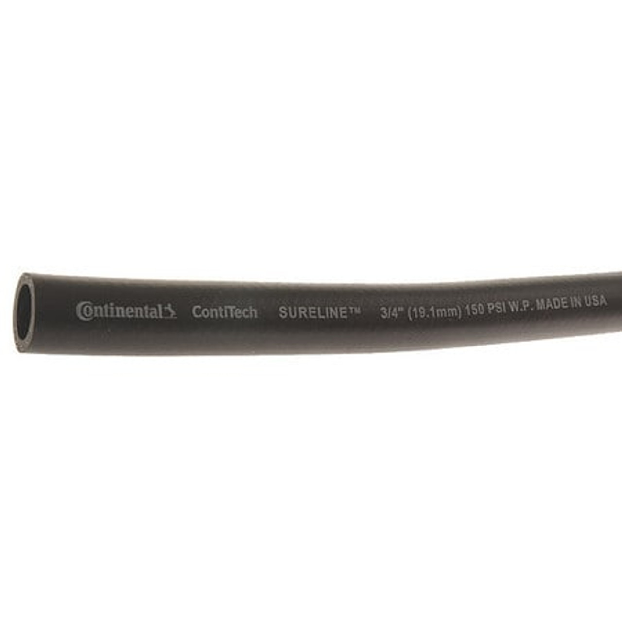 CONTINENTAL COMMERCIAL PRODUCTS CWH075-75-G GARDEN HOSE 3/4 ID X 75 FT BLACK