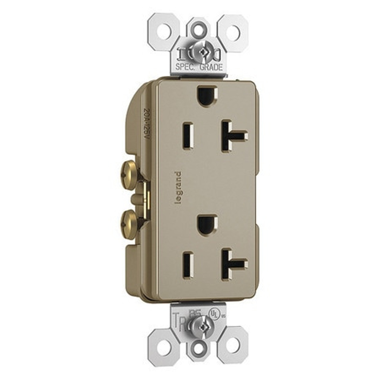 LEGRAND TR26352RNICC6 RECEPTACLE STRAIGHT BLADE 20A NEMA 5-20R