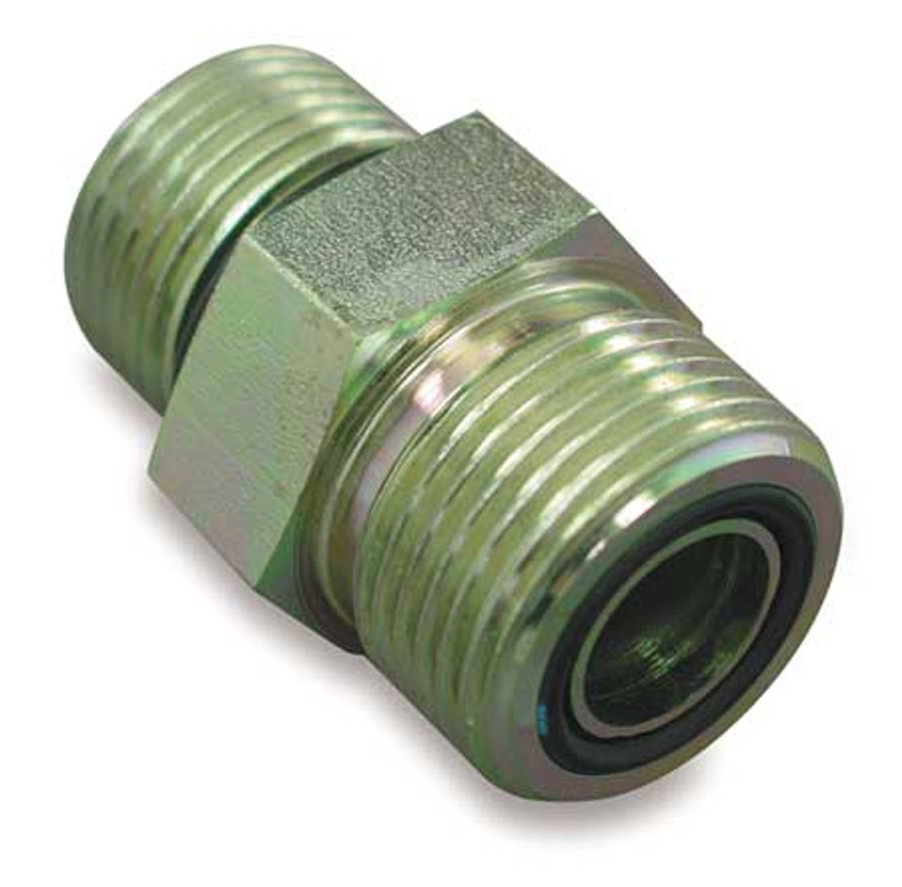 EATON FF1852T0403S HOSE ADAPTER 1/4 ORS 3/16 ORB