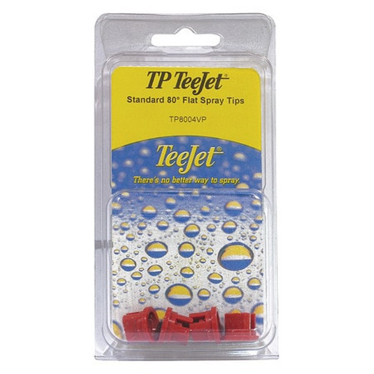 TEEJET PK-TP8004VP FLAT SPRAY POLYMER TIPS 80 DEG PK4