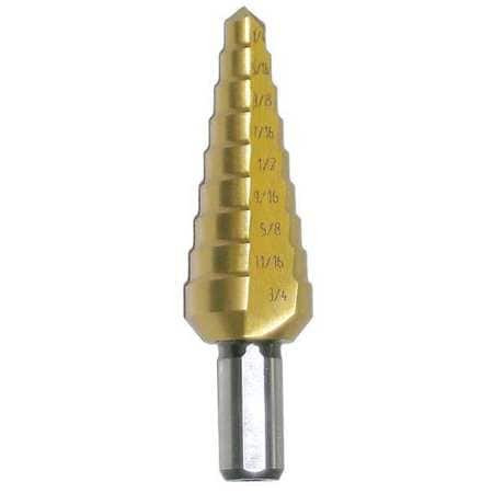 CLE-LINE C20296 STEP DR 1/8-1/2 X 1/32 TIN