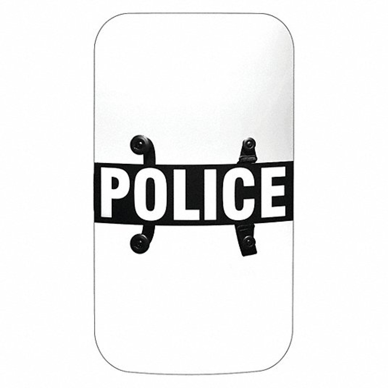 PAULSON MANUFACTURING BS-3-FP FEDERAL POLICE RIOT SHIELD CLEAR