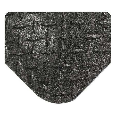 WEARWELL 416.1516X4X6BK DIAMOND-PLATE W/GRIT SHIELD BLK 4X6FT