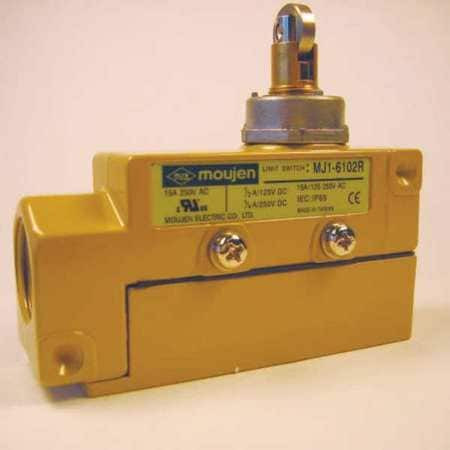MOUJEN MJ1-6102R ENCLOSED LIMIT SWITCH WITH HRZNTL ROLLER